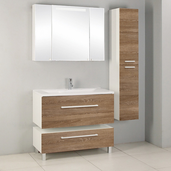 Зеркало-шкаф Акватон Мадрид 120x75 1A113402MA010 с подсветкой