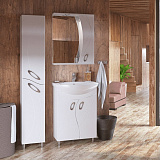 Шкаф-пенал Corozo Наина 30 белый SD-00000339