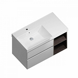 Тумба для раковины Kerama Marazzi Cubo 90 см CU.90lh\WHT