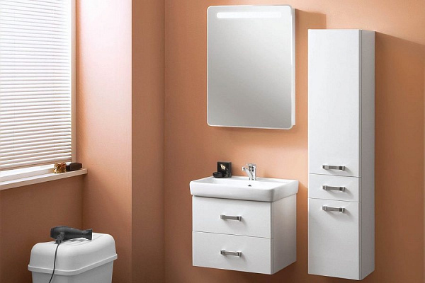 Зеркало-шкаф Акватон Америна 61x81 1A135302AM01R правый с подсветкой