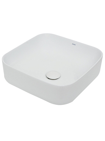 AQM5011 Раковина накладная AQUAme квадратная. 390x390x130