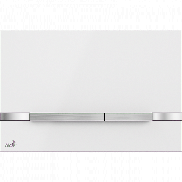 Клавиша смыва AlcaPlast FLAT COLOR STRIPE Белая