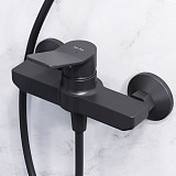 F42885A24  X-Joy набор 2в1: см-ль д/душа, верхний душ d 220 мм, ручн.душ 110 мм, 1 ф-ция, душевая шт