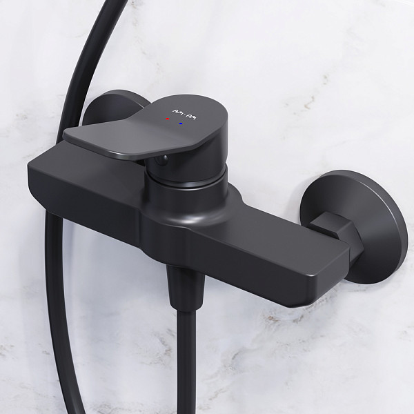 F42885A24  X-Joy набор 2в1: см-ль д/душа, верхний душ d 220 мм, ручн.душ 110 мм, 1 ф-ция, душевая шт