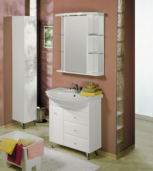 Тумба под раковину Акватон Эмили 75 см 1A056401EM010