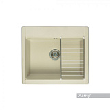 Мойка для кухни Aquaton Делия 60 прямоугольная жемчуг 1A715232LD240