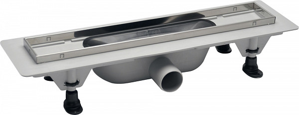 Душевой лоток с решеткой PlastBrno, L = 655 мм,  SZE4650