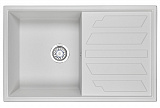 Мойка кухонная Granula прямоугольная кварц 8002, АРКТИК