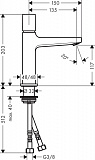 Смеситель для раковины Hansgrohe Metropol 32571000