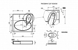 Раковина накладная Эстет LEA 60 см ФР-00003451