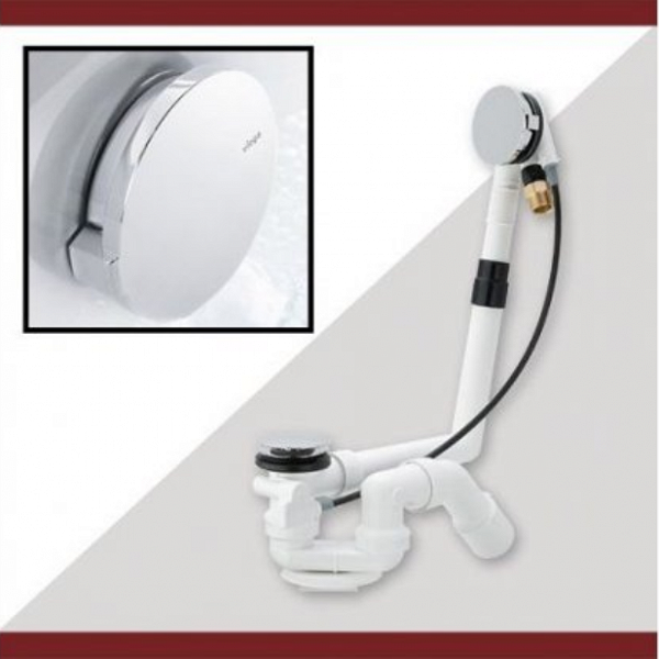 Слив-перелив для ванны Riho Viega Multiplex Trio механический с наполнением 70 см 208875