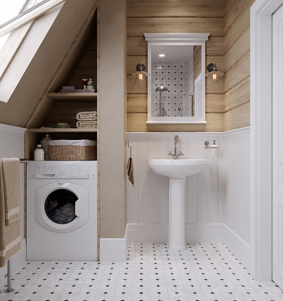 Пьедестал для раковины Santeri Вест, Лотос белый 1.3601.8.S00.00B.0