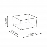 Корзина для белья Wasserkraft Abens WB-220-S