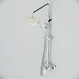 F0785C800 Sunny,душ.система,набор:см-ль д/душа с переключателем,верхний душ d220 мм, ручной душ 110