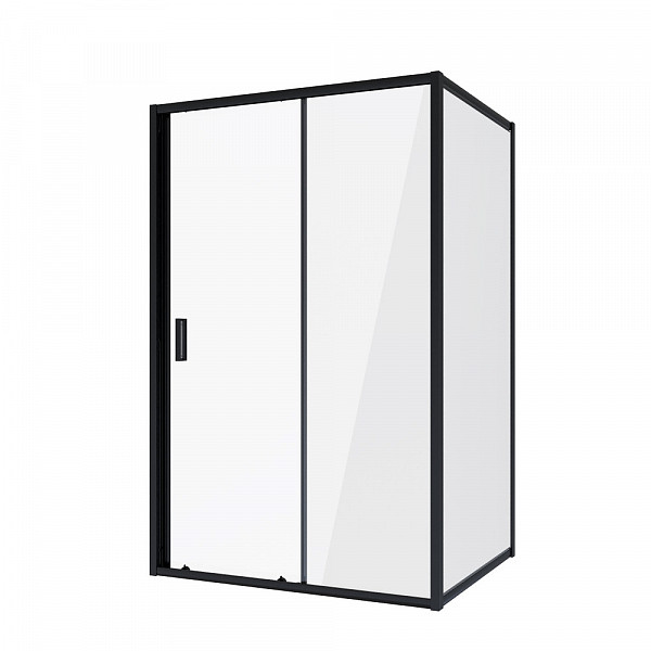 Душ.ограждение NG-82-13AB-A100B (130*100*190) прямоугольник, дверь раздвижная, 2 места