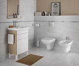 Комплект Cersanit CITY CO DPL EO SLIM инсталляция AQUA SMART M40 кнопка PILOT стекло белый