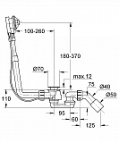 Слив-перелив GROHE Talento 28939000