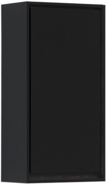 Шкафчик навесной Aquanet Милан 35 черный глянец 00316696