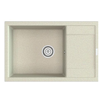 Мойка кухонная Point Велета 78 PN3002BG, светло-бежевый