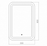 Зеркало Silver Mirrors Malta 55х80 см ФР-00001215