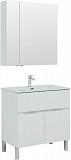Мебель для ванной Aquanet Алвита New 80 1 ящик, 2 дверцы, белый матовый 00274213