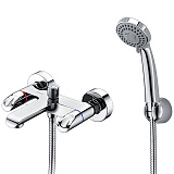 Смеситель для ванны с коротким изливом Wasserkraft Lossa 1201