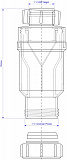 Сифон  McAlpine MRNRV32