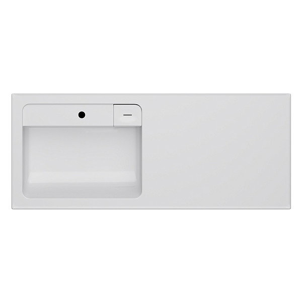 M85AFSX0602WG X-Joy, База под столешницу для стиральной машины, напольная, 60 см, 2 ящика, белый гля