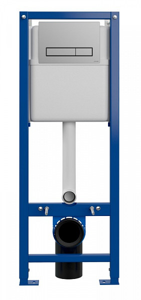 Инсталляция VECTOR 40 для унитаза механическая кнопка BLICK пластик хром матовый