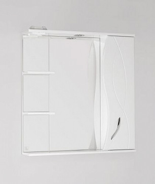 Зеркальный шкаф Style Line Амелия 75х83 со светом