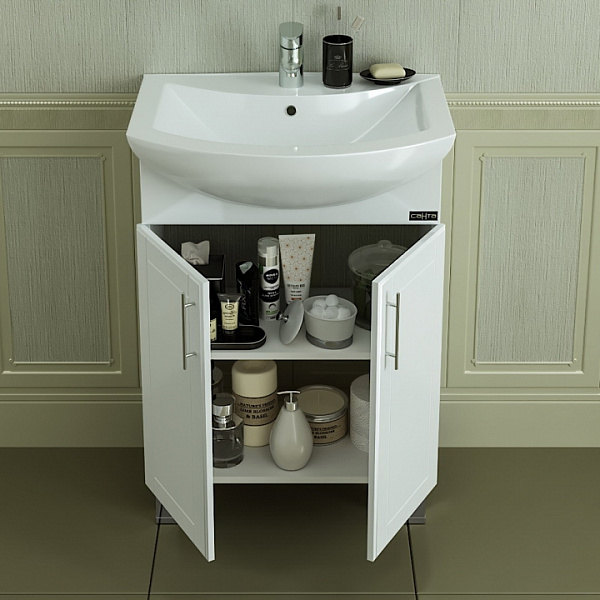 Тумба напольная Дублин 60 под раковину Грация 60 Санта 223006