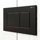 Клавиша смыва Point Ника PN44081BM для инсталляции, черная матовая