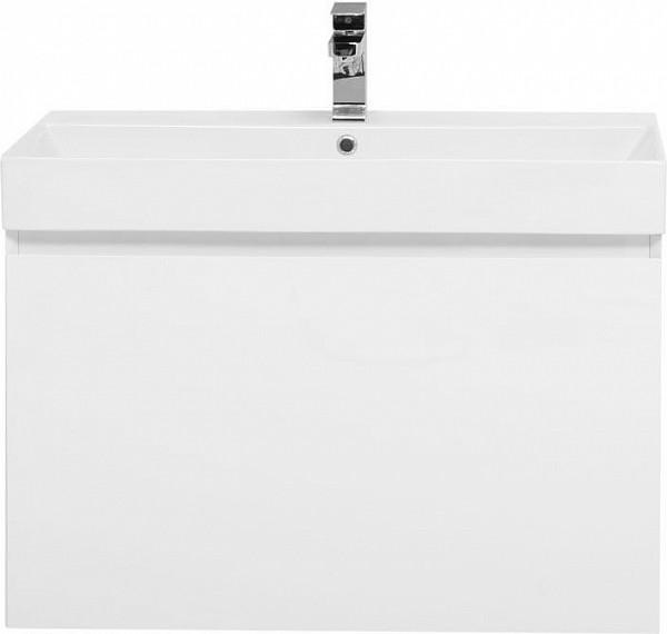 Тумба с раковиной Aquanet Йорк 85 белый 00212593
