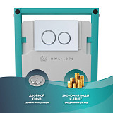 Кнопка смыва Titan White Matt для инсталляции Hasvik (Хасвик), ABS пластик