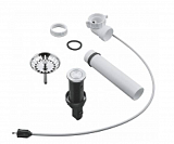 Сливной гарнитур для мойки GROHE 40986SD0 с нажимным механизмом, матовая нержавеющая сталь 