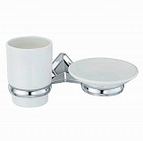 Держатель стакана и мыльницы Wasserkraft Aller K-1126C