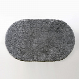 Назначение: Коврик для ванной комнаты. Материал: Антискользящее основание (термопластичная резина), микрофибра. Покрытие: Микрофибра.  
Описание: размер 600 х 1000 мм,  высота ворса 30 mm.
 Коврики подлежат машинной стирке при температуре не выше 30 граду