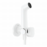 29232700 HG Комплект для гигиенического душа встроенный Bidette 1jet S со шлангом и держателем, матовый белый (внешняя часть)