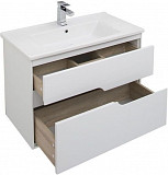 Тумба с раковиной Aquanet Модена 85 белый 00212663