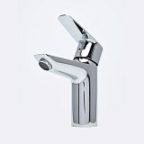 AQM P6111 AQUAme Prato Смеситель для раковины с донным клапаном, хром, однорычажный.