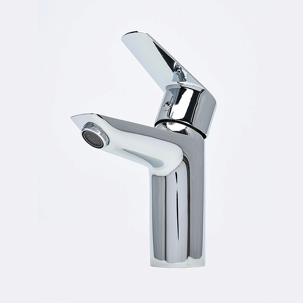 AQM P6111 AQUAme Prato Смеситель для раковины с донным клапаном, хром, однорычажный.