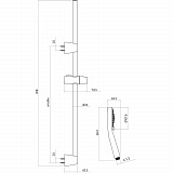 Душевой гарнитур Cersanit Neno A63068