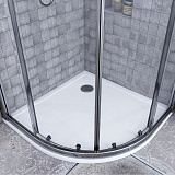 Душевой поддон Aquaton Калифорния 90х90 в четверть круга белый 1A713636CA010