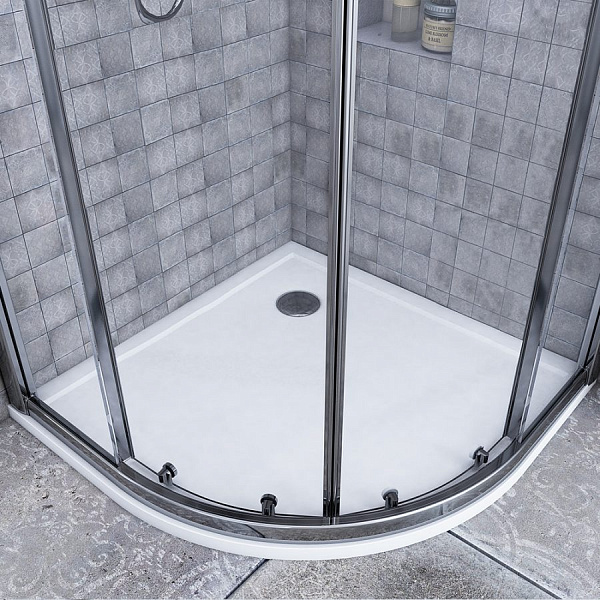 Душевой поддон Aquaton Калифорния 90х90 в четверть круга белый 1A713636CA010