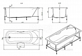 Акриловая ванна Roca BeCool 180x80 ZRU9302782