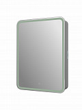 Зеркало-шкаф Континент "Elliott LED" 600х800 левый с розеткой