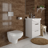 Комплект Cersanit Delfi Black унитаз + инсталляция + клавиша S-SET-DEL/Black/TPL/Cg-w