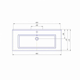 Раковина Оскар 105