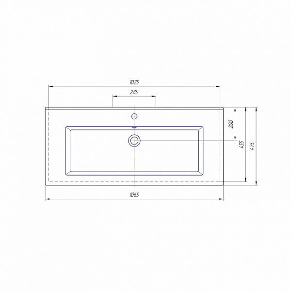Раковина Оскар 105