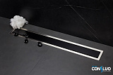 Душевой лоток Pestan Confluo Premium Line 650 Black Glass